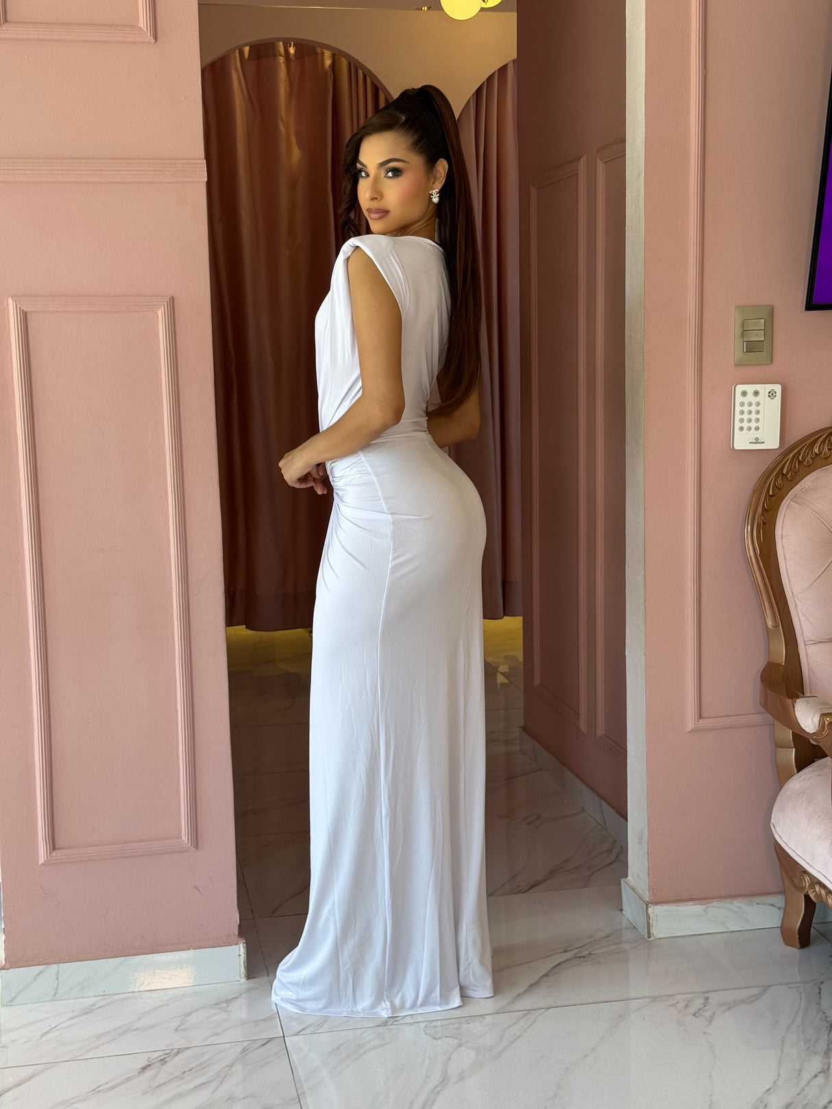 Vestido Aura Escultural Luxe