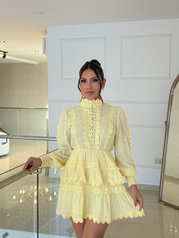Vestido Corto Solene