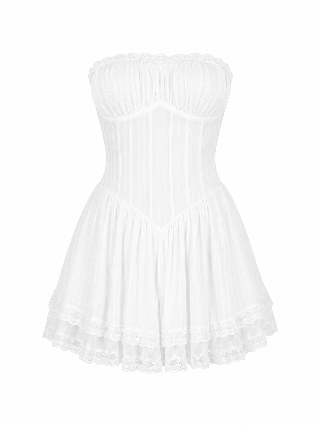 Vestido White Angel Lace
