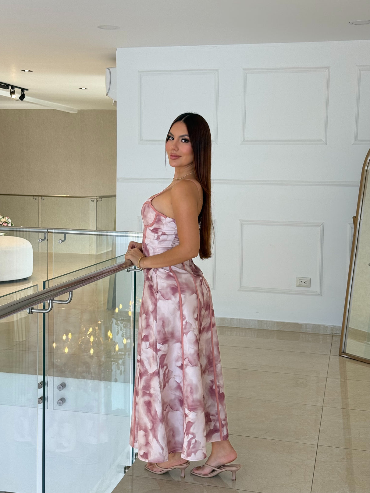 Vestido Cielo de Acuarela Luxe