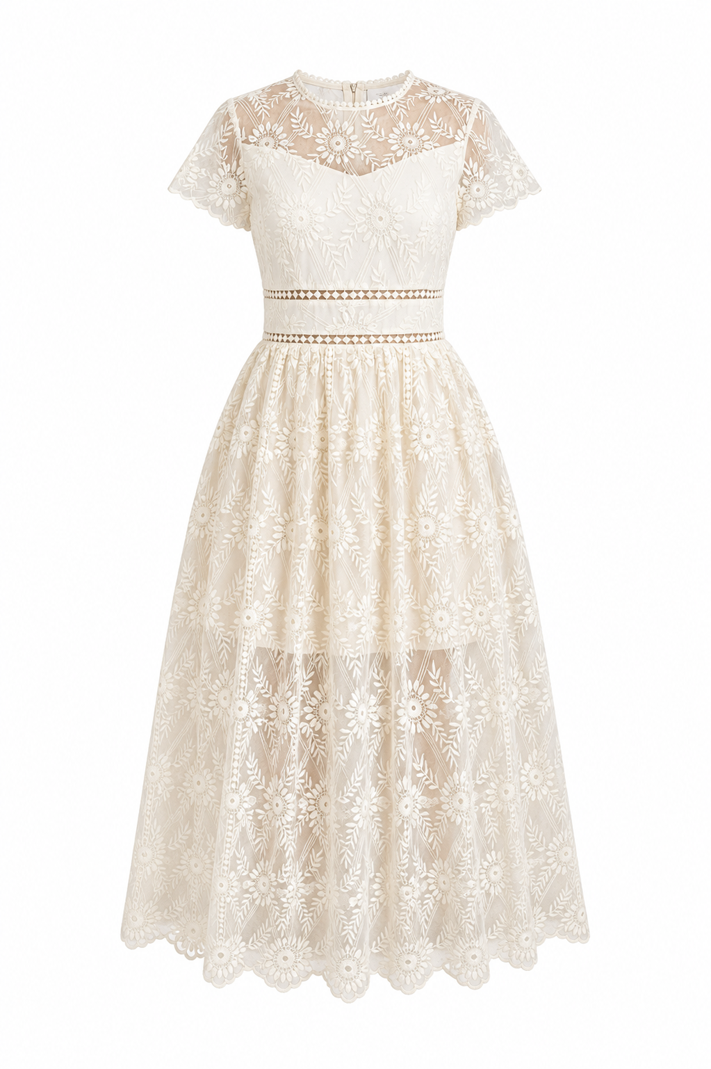 Ivory Garden Dress
