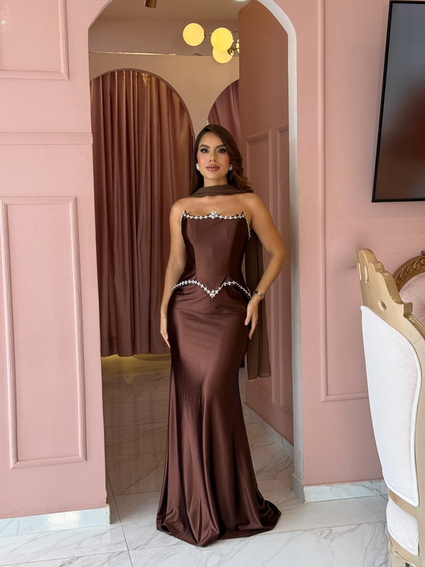 Vestido Imperial Cocoa Luxe