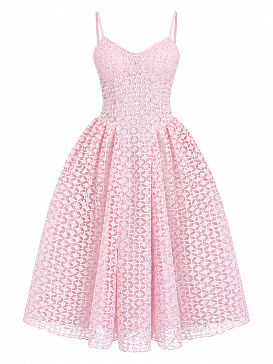 Vestido Rosé Garden Luxe