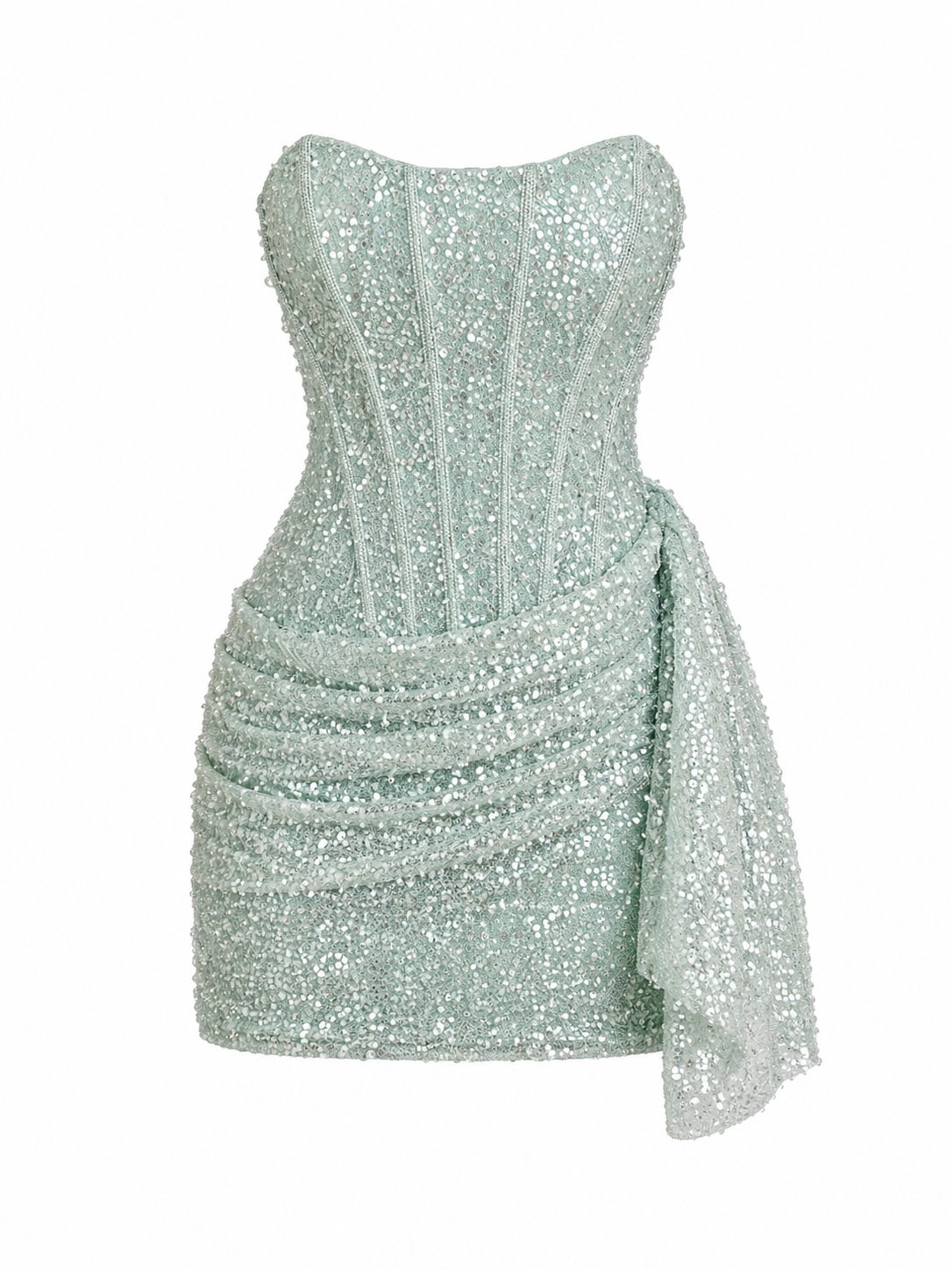 Vestido Mini Glow Mint