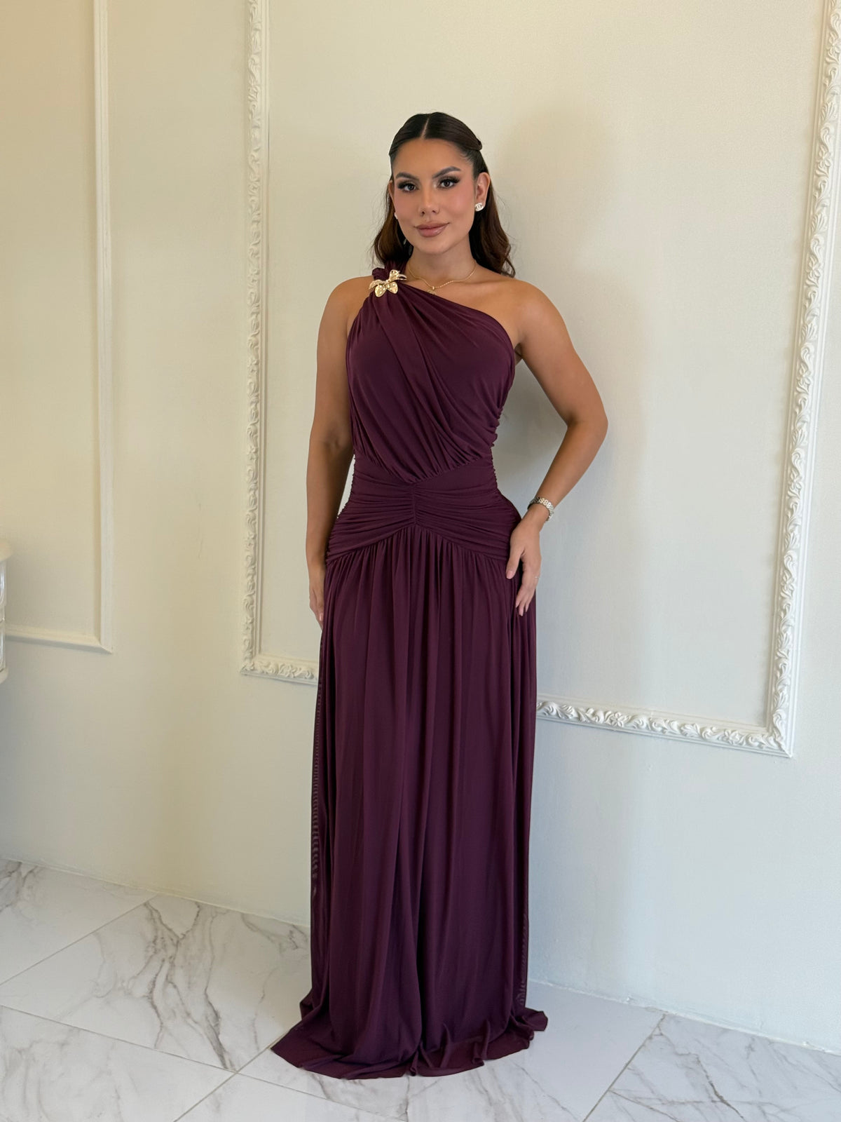Vestido de Gala Estilo Griego