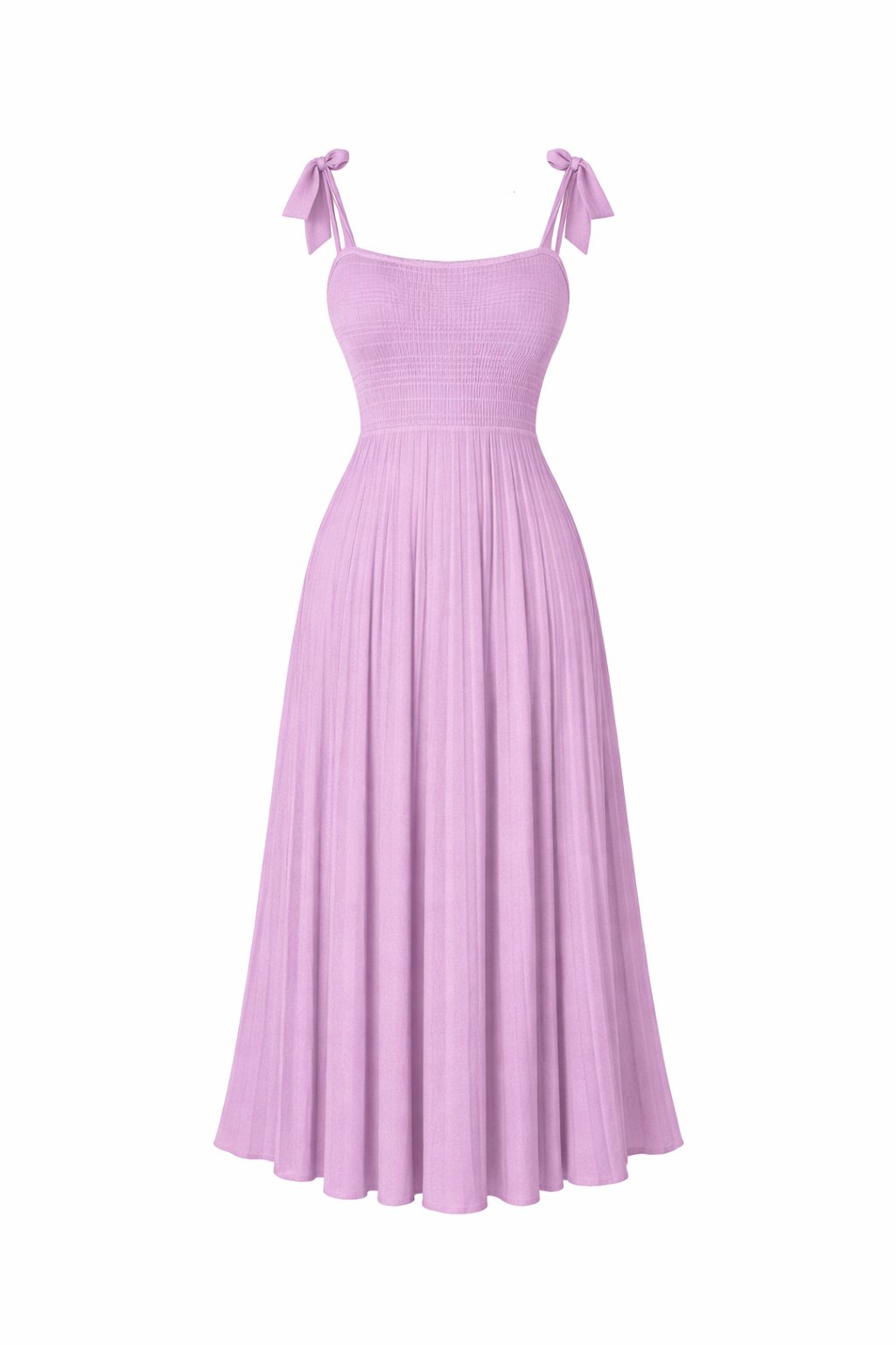 Vestido Largo Plisado Aura Elegante