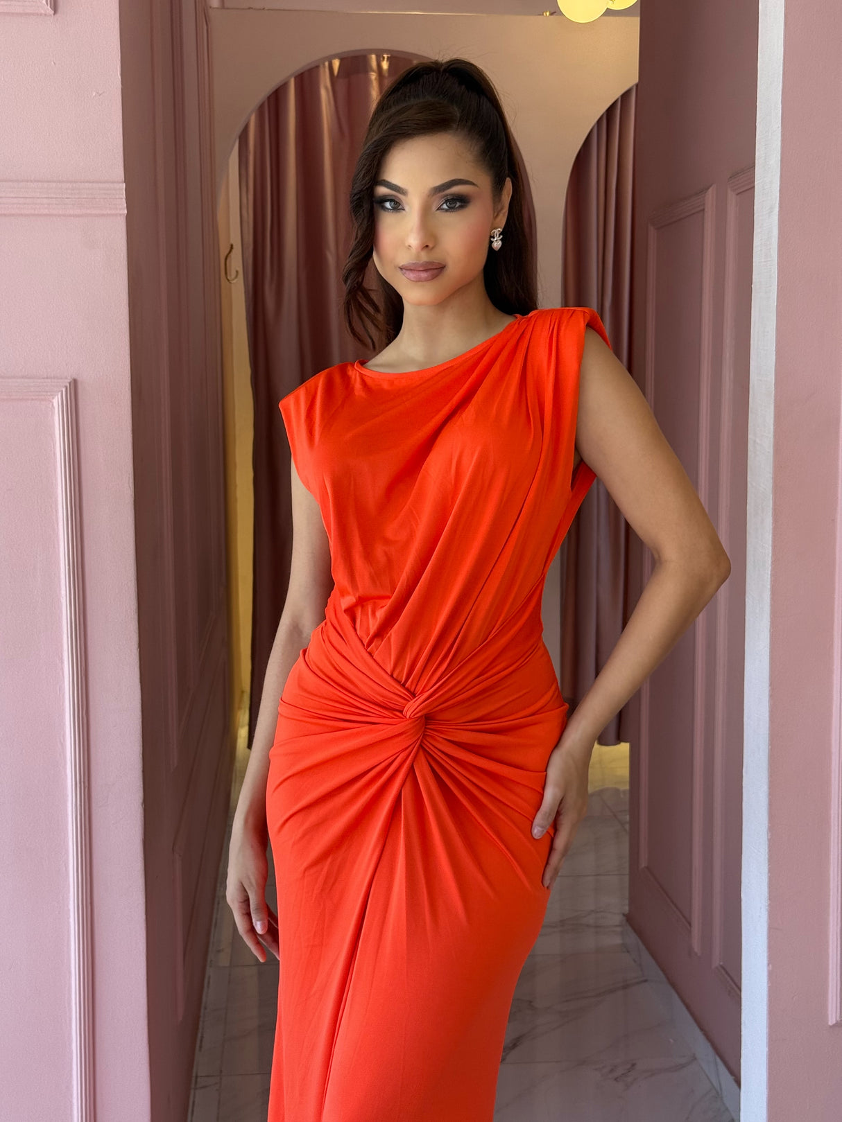 Vestido Aura Escultural Luxe