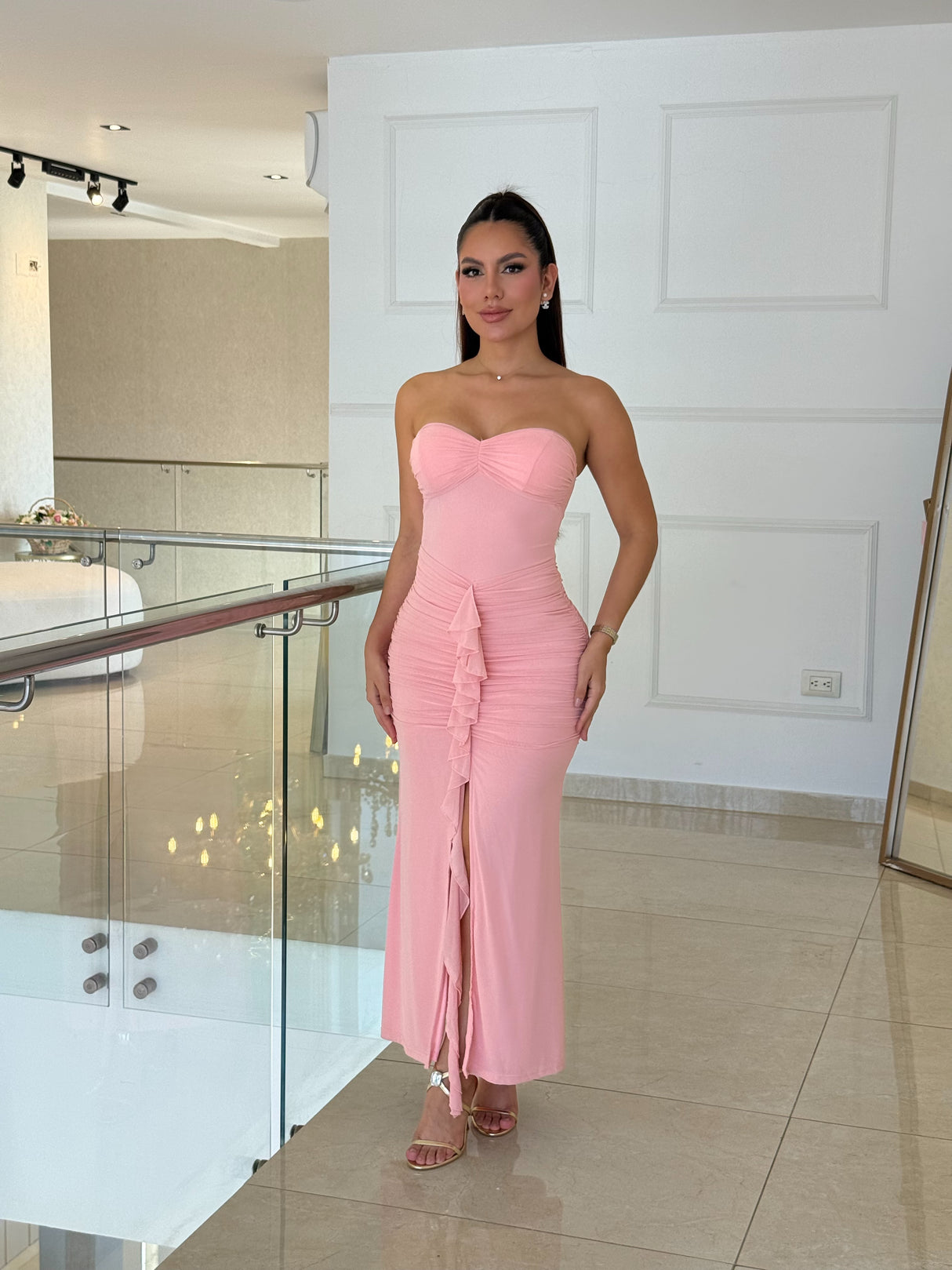 Vestido Rose Étoile Glam