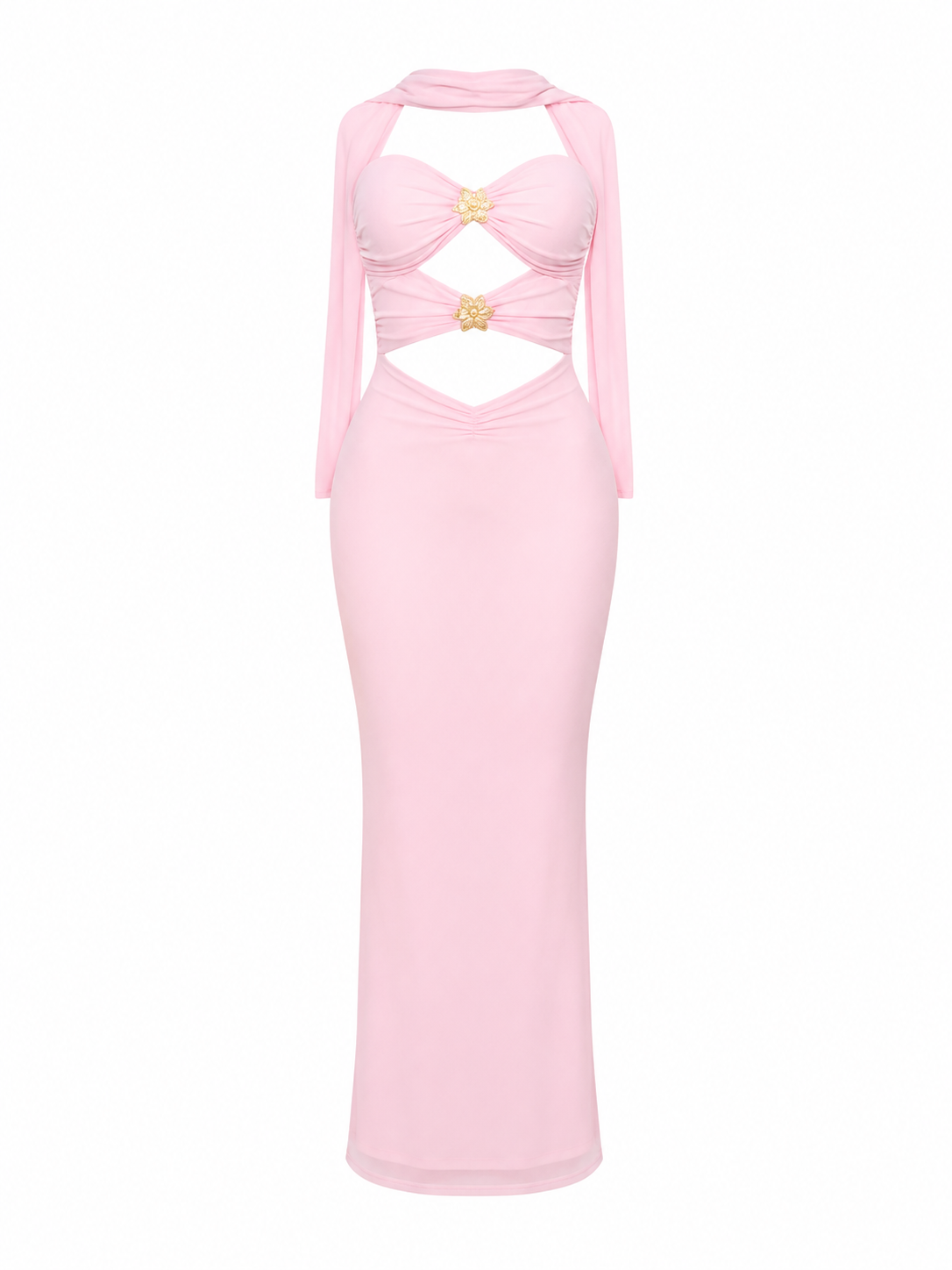 Vestido Rosa Encanto Imperial