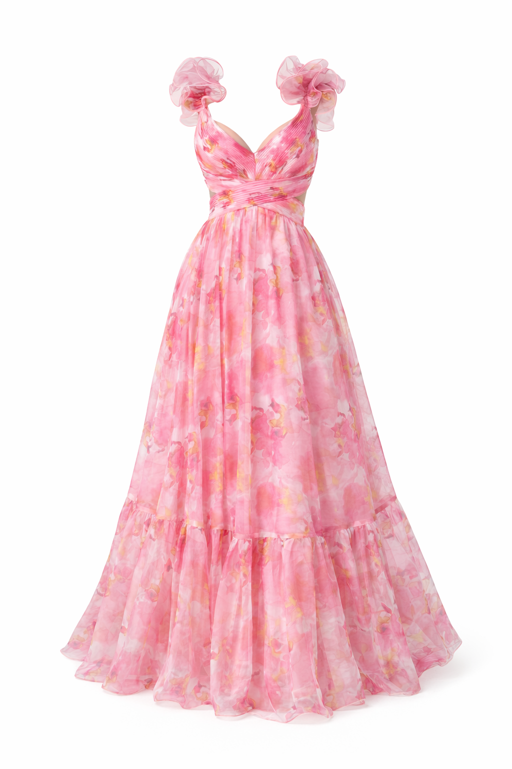 Vestido Floral Rosé