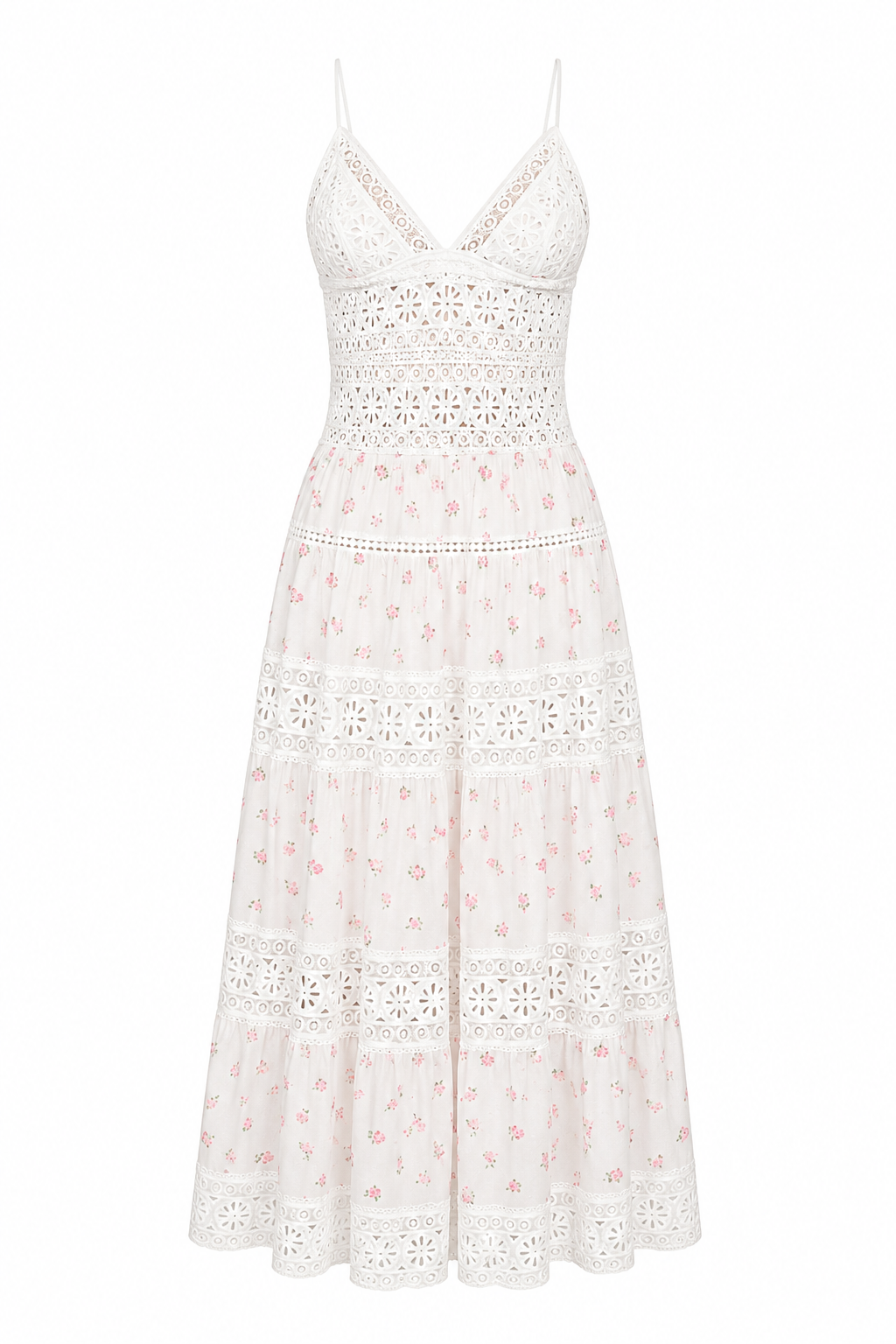 Vestido Fleur Blanche Romance