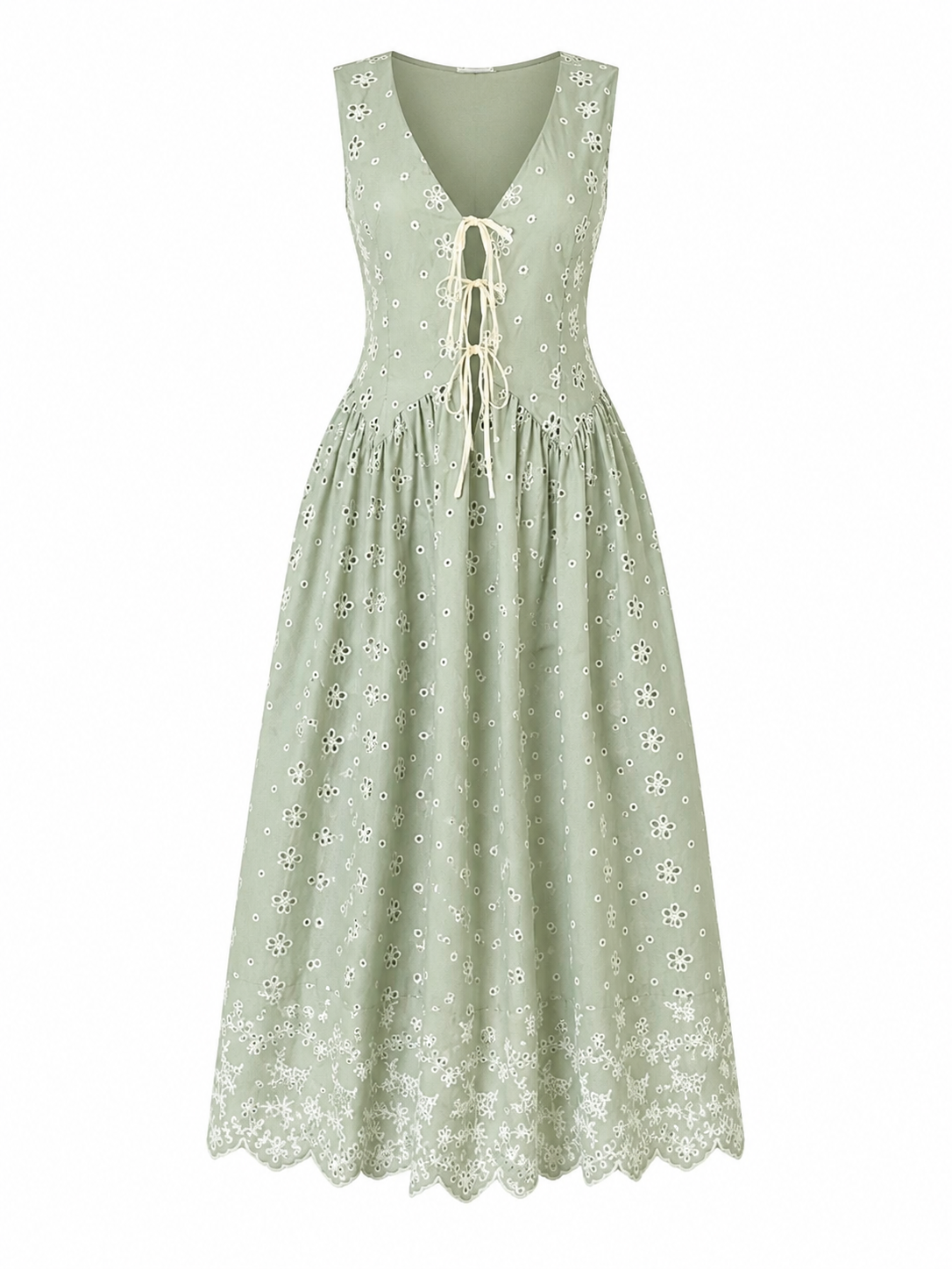 Vestido Sage Bloom Midi