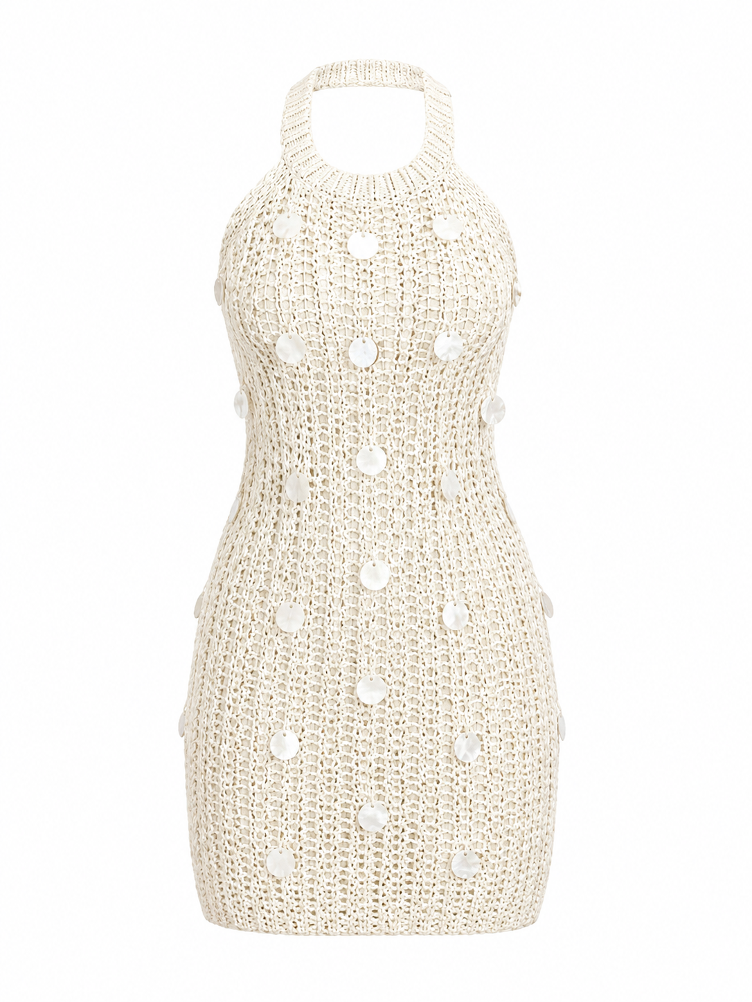 Vestido Perla Marina Crochet