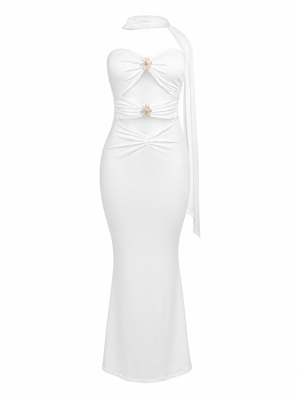Vestido Rosa Encanto Imperial