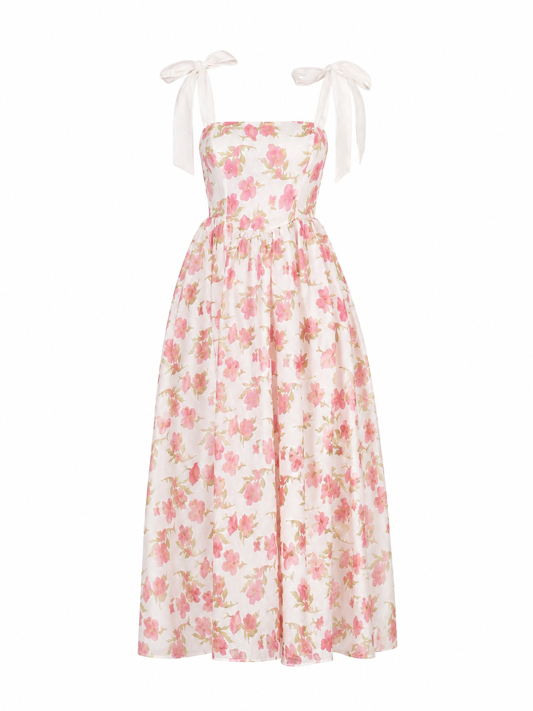 Vestido Jardín de Ensueño Midi Luxe