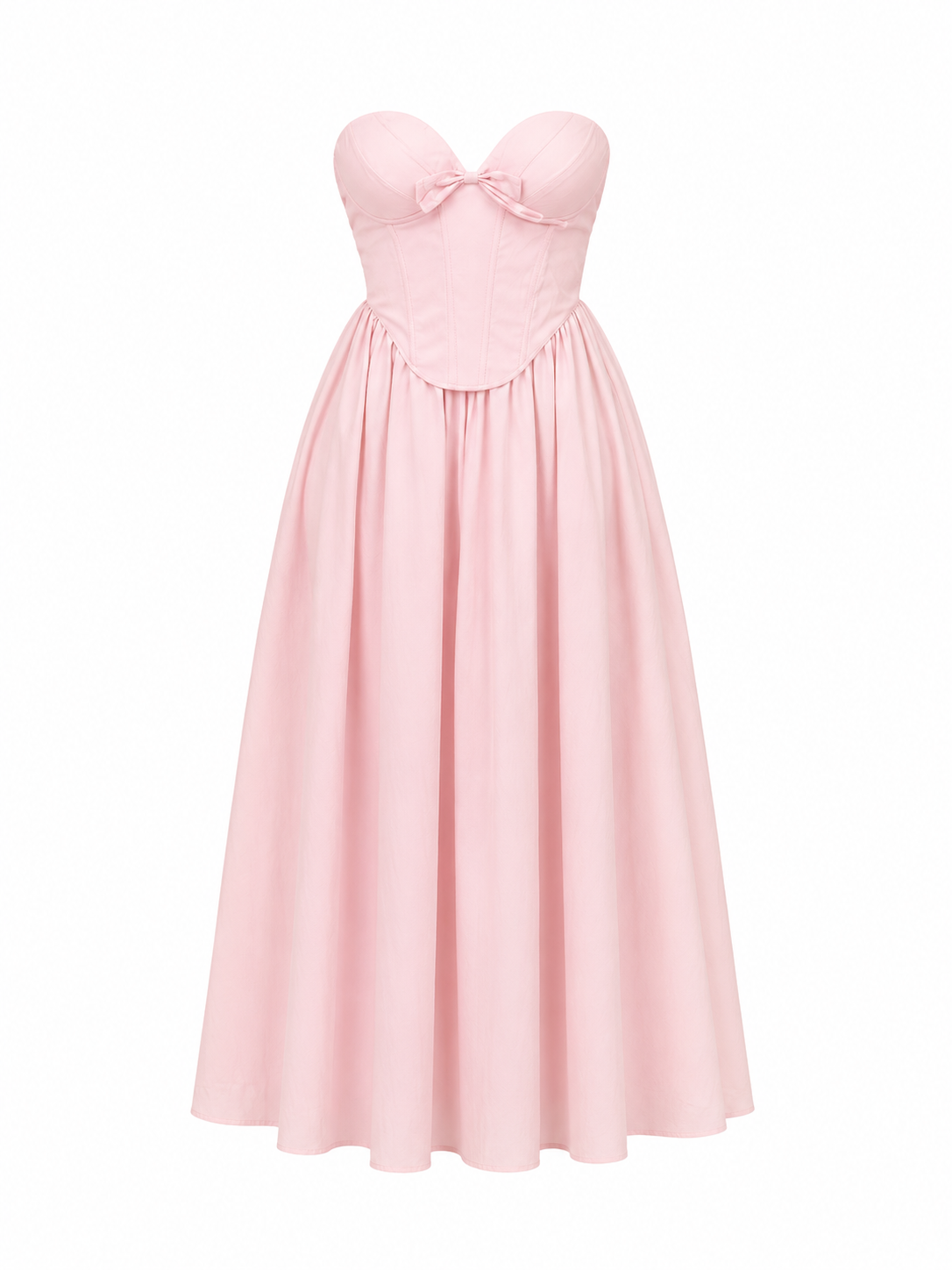 Vestido Rosé Couture Midi