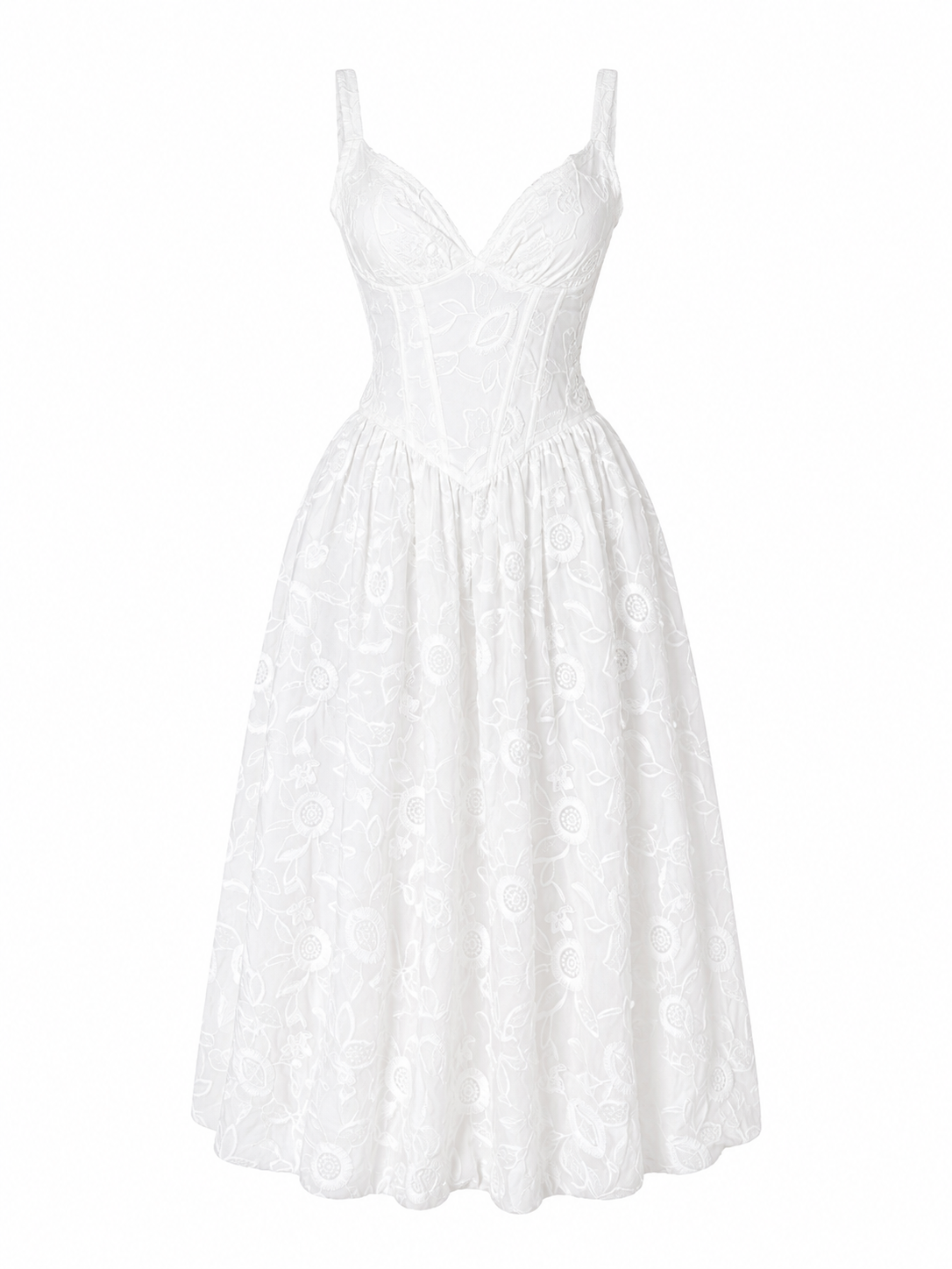 Vestido Blanche Élégance Luxe