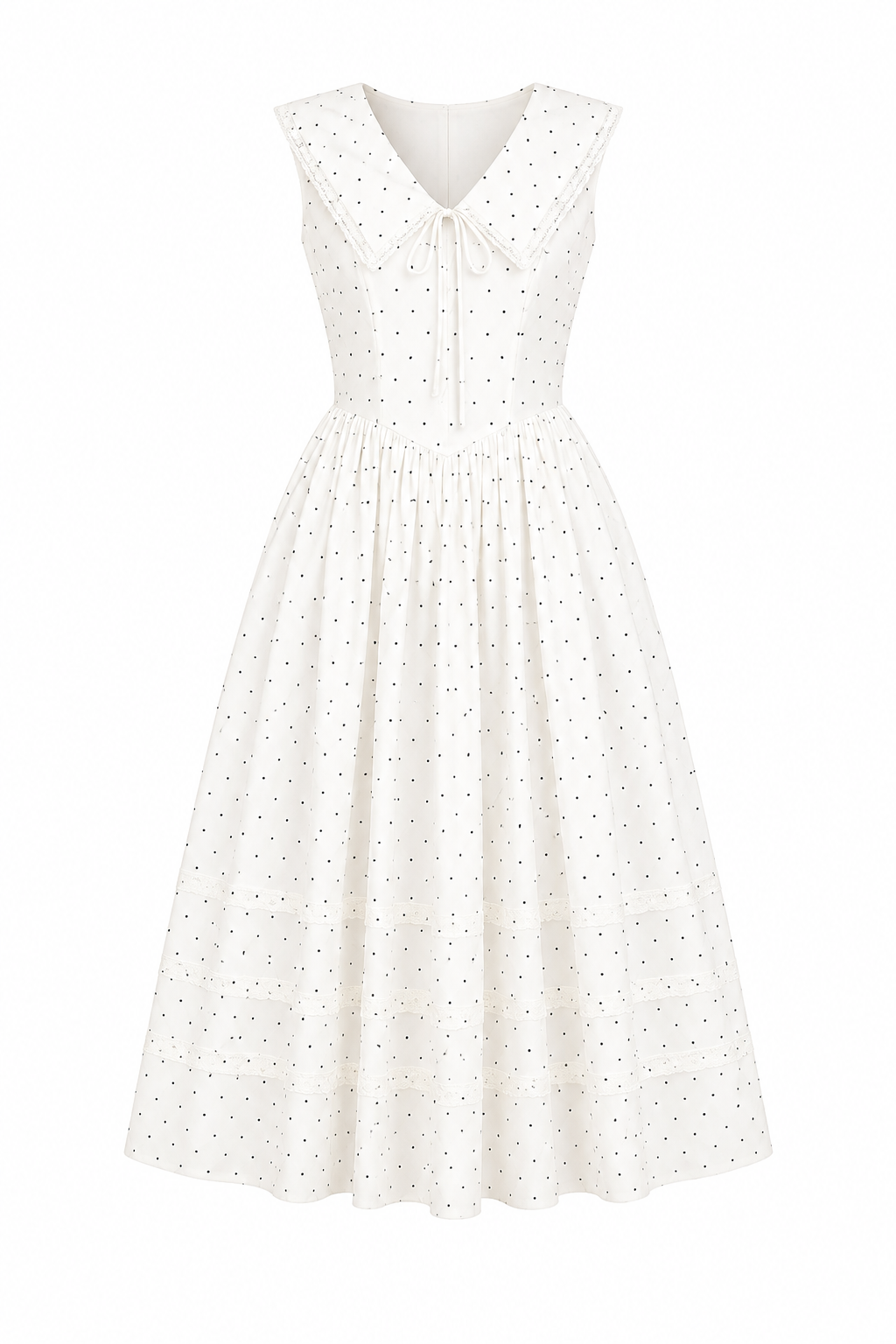 Vestido Étoile Polka Luxe