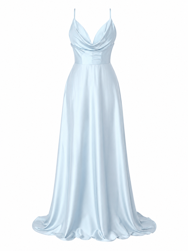 Vestido Celeste Serenity Luxe