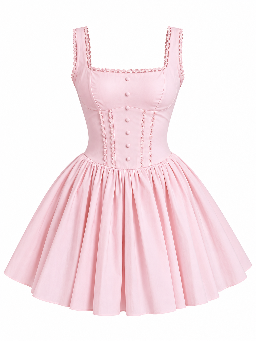 Vestido Pink Romance