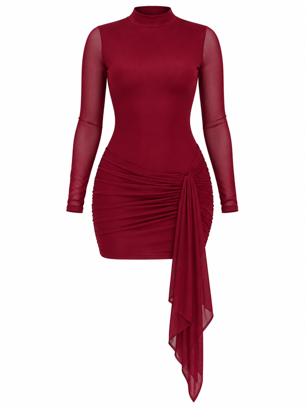 Vestido Pasión Bordó