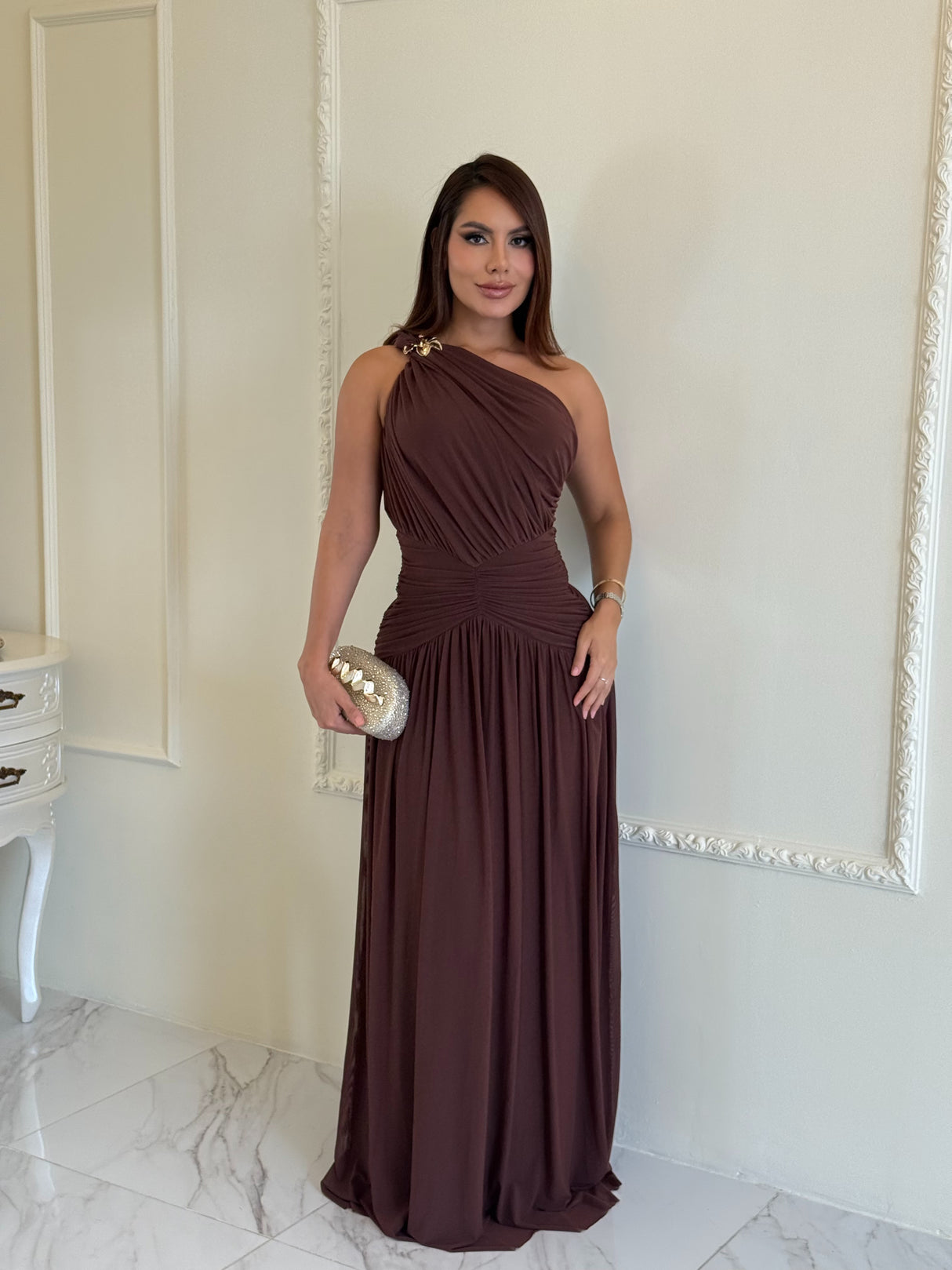 Vestido Diosa Chocolate