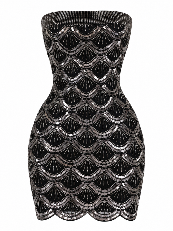 Vestido Art Deco Sequin