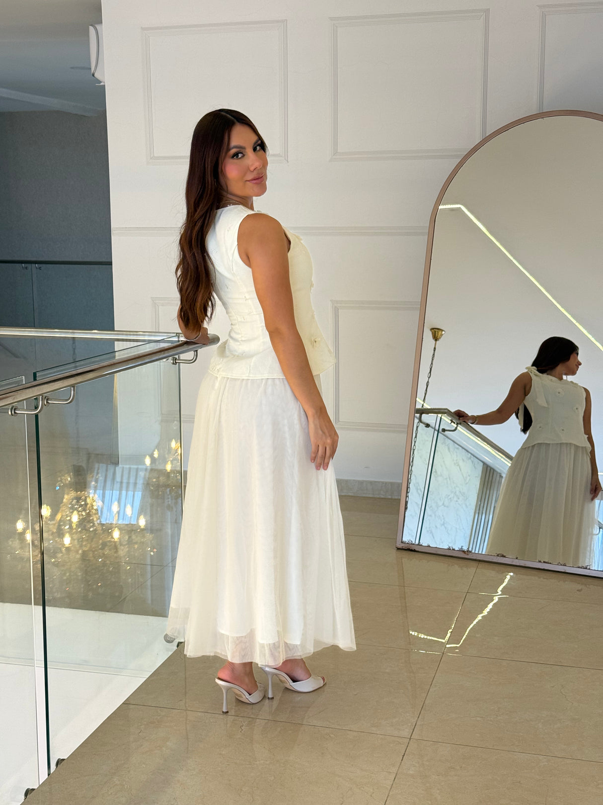 Vestido Celeste Éternelle