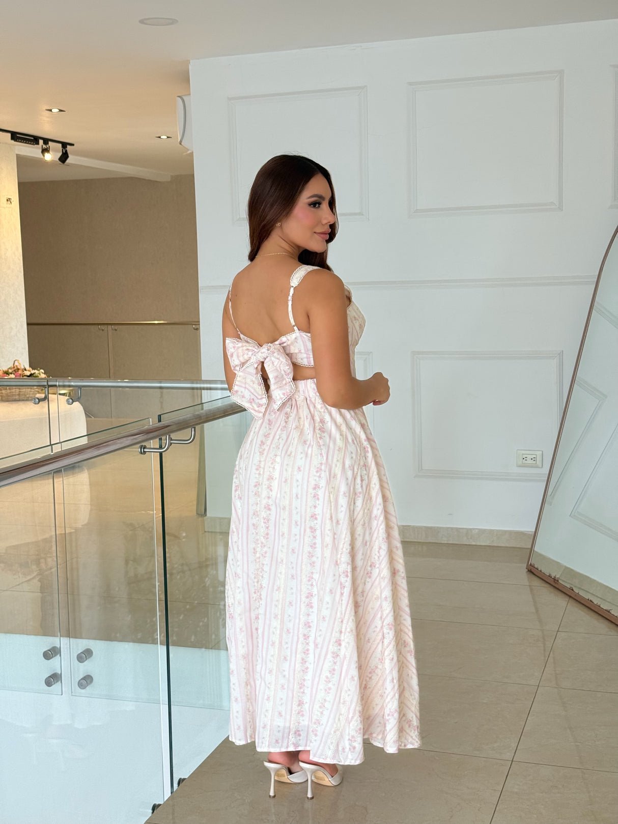 Vestido Romantic Bloom Midi