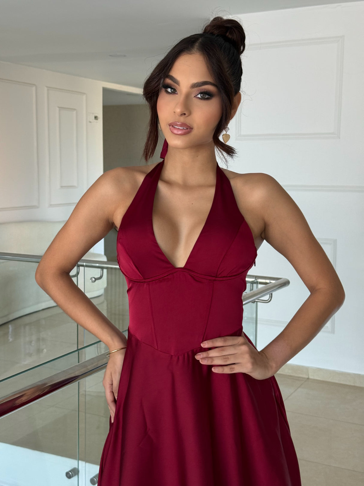 Vestido Éclat Rouge