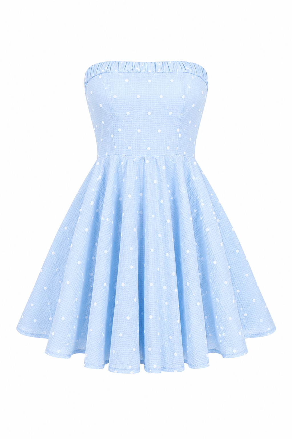 Vestido Corto Bleu Ciel