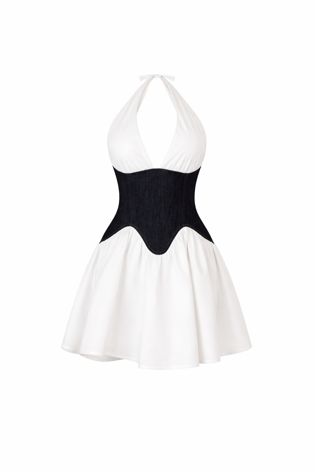 Ethereal Contrast Dress