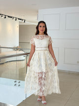 Ivory Garden Dress