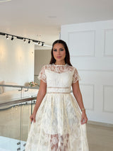 Ivory Garden Dress