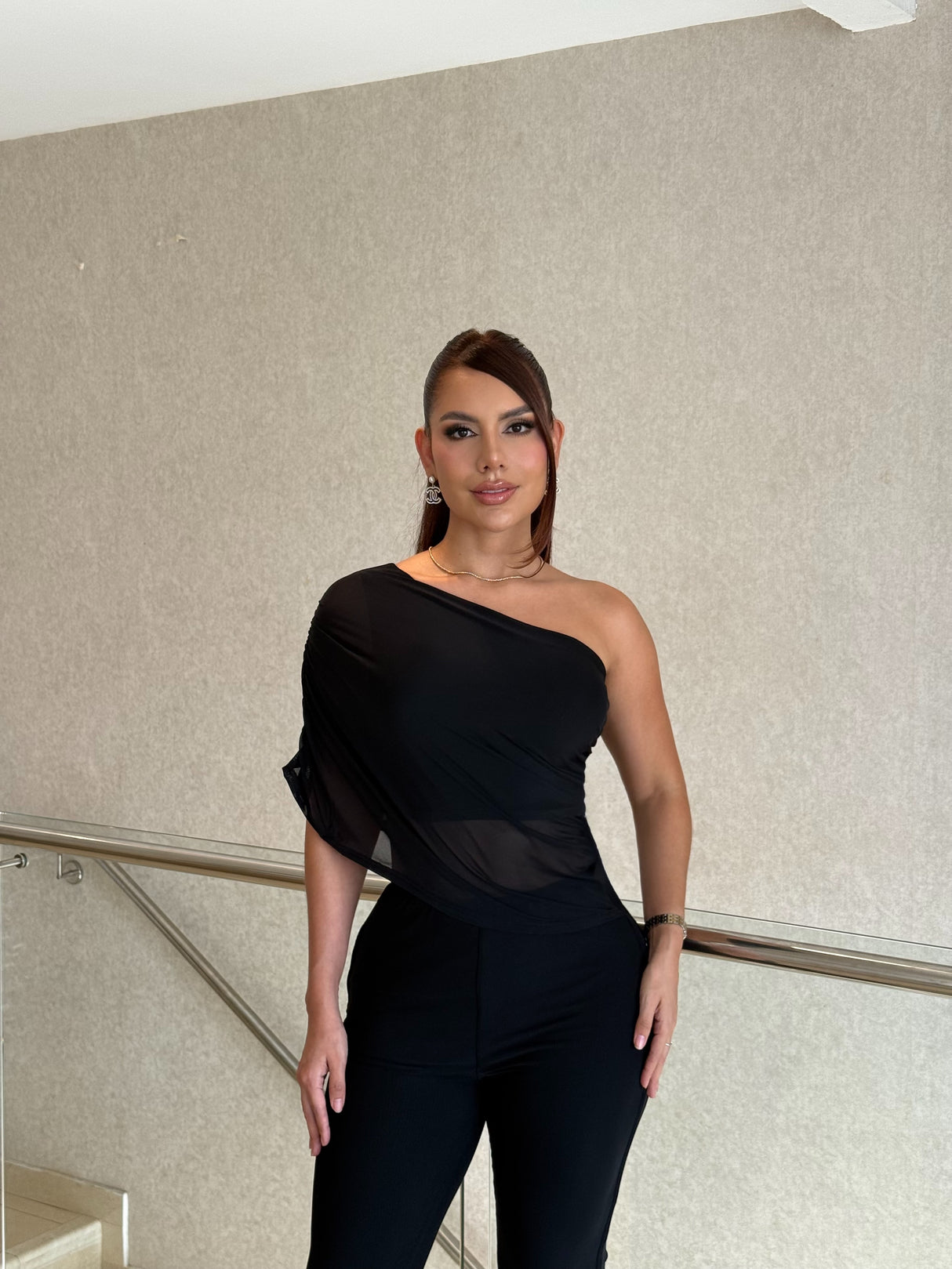 Enterizo Noir Elegance Luxe