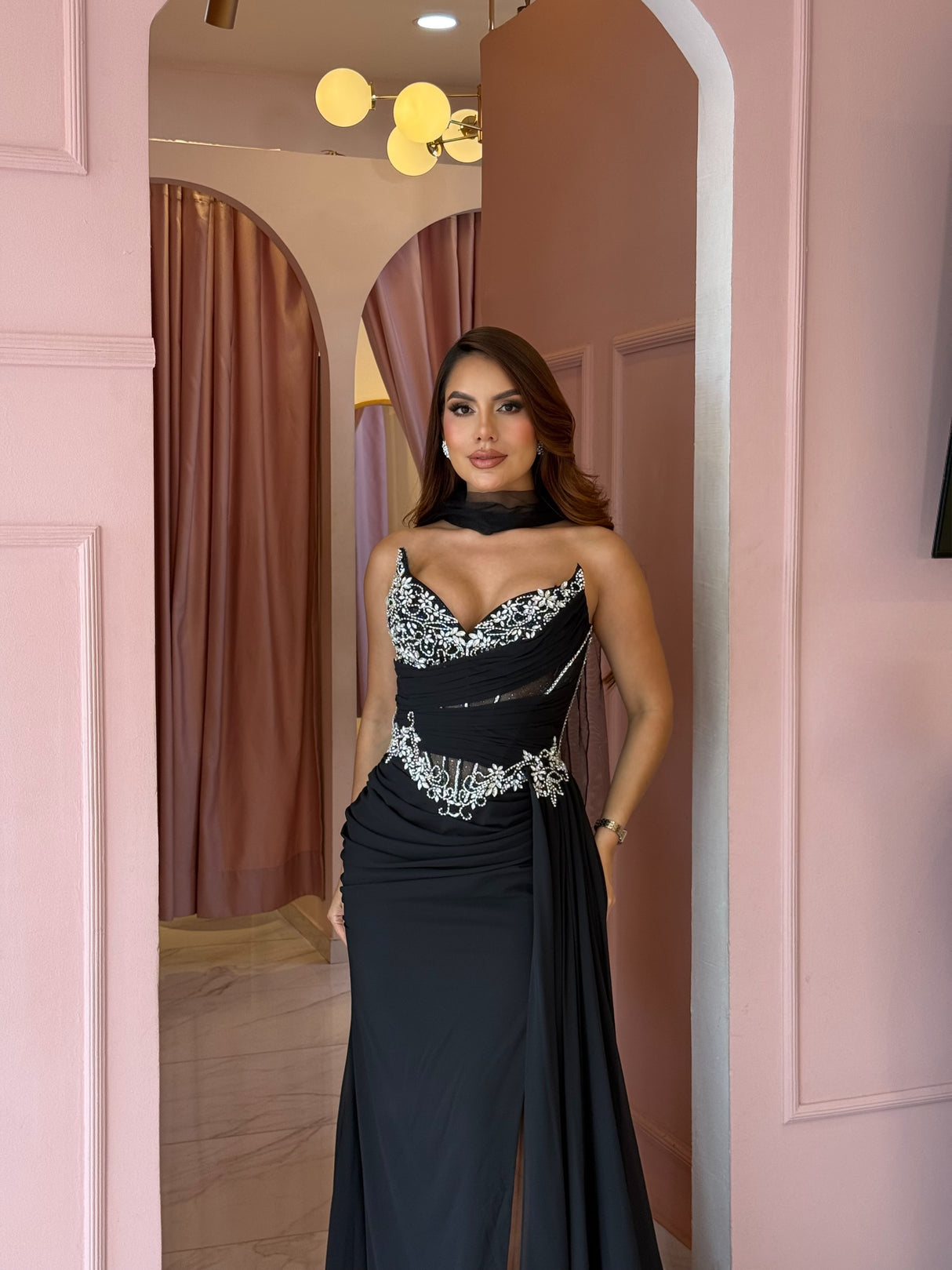 Vestido Ébano Royale Luxe