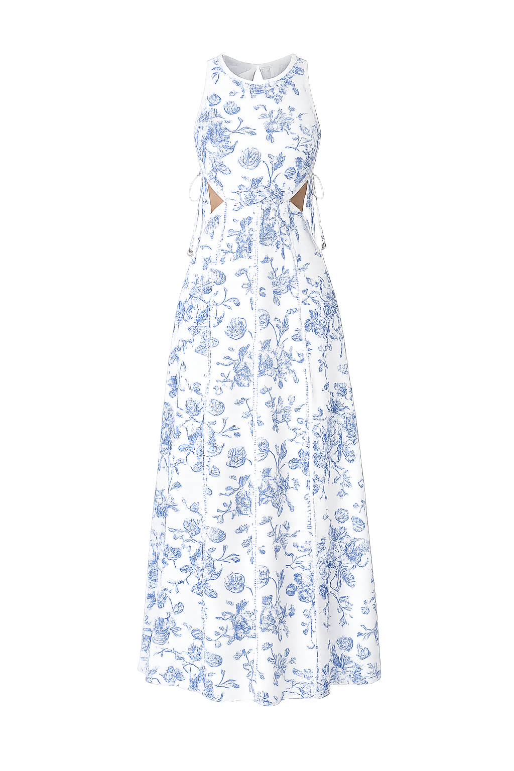 Vestido Porcelain Garden Luxe