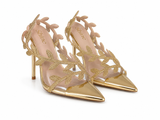Tacones Dorados Imperial Luxe