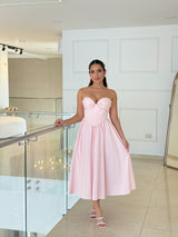 Vestido Rosé Couture Midi