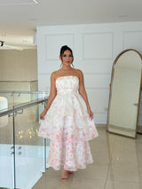 Vestido Midi Rose Garden