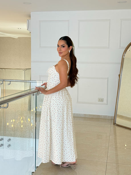 Vestido Blossom Romance Maxi