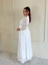 Vestido Bridal Lace Ivory