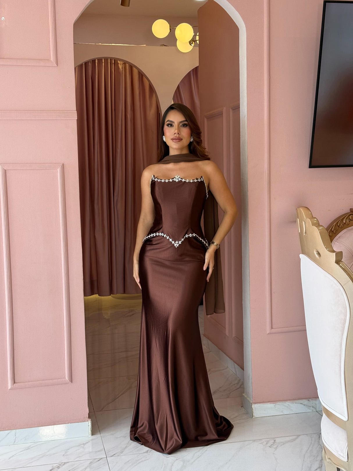 Vestido Imperial Cocoa Luxe