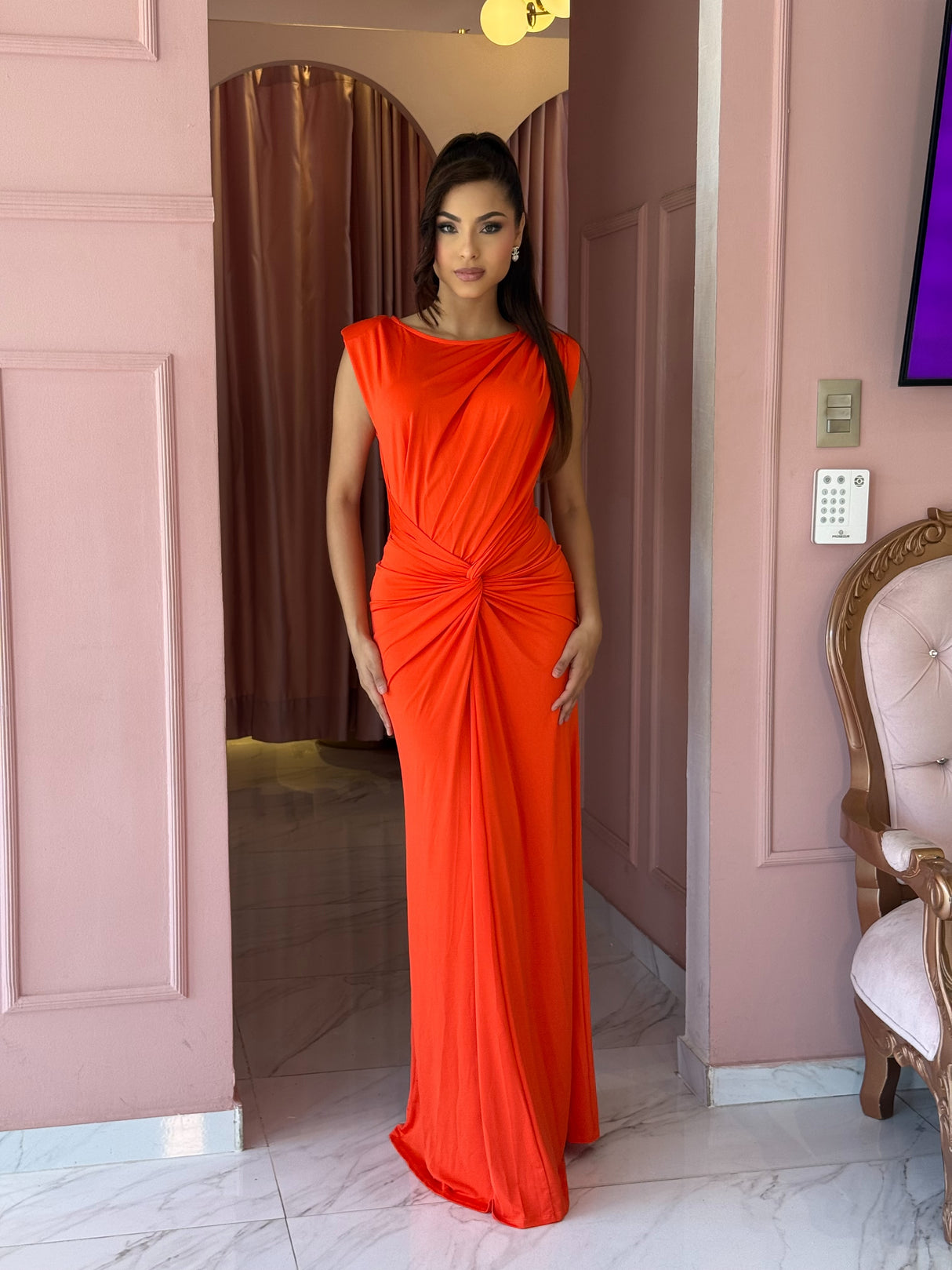 Vestido Aura Escultural Luxe