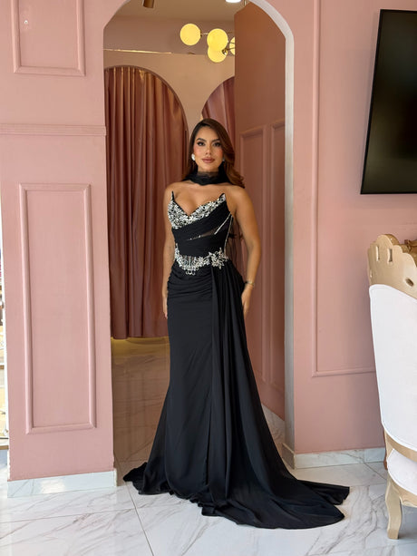 Vestido Ébano Royale Luxe