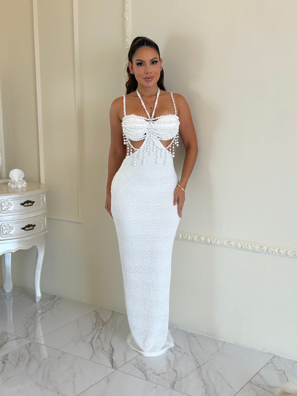 Vestido Perla Celestial Luxe