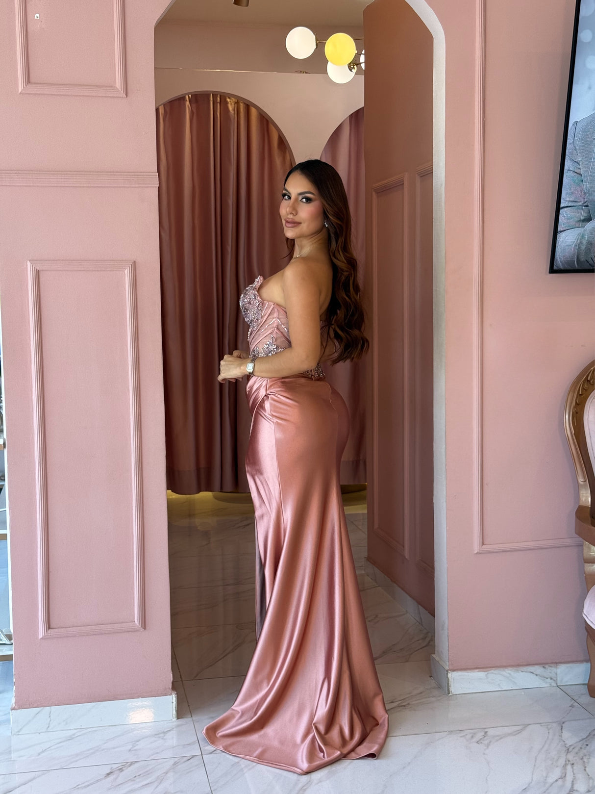 Vestido Rose Glam Couture