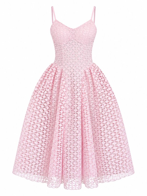 Vestido Rosé Garden Luxe