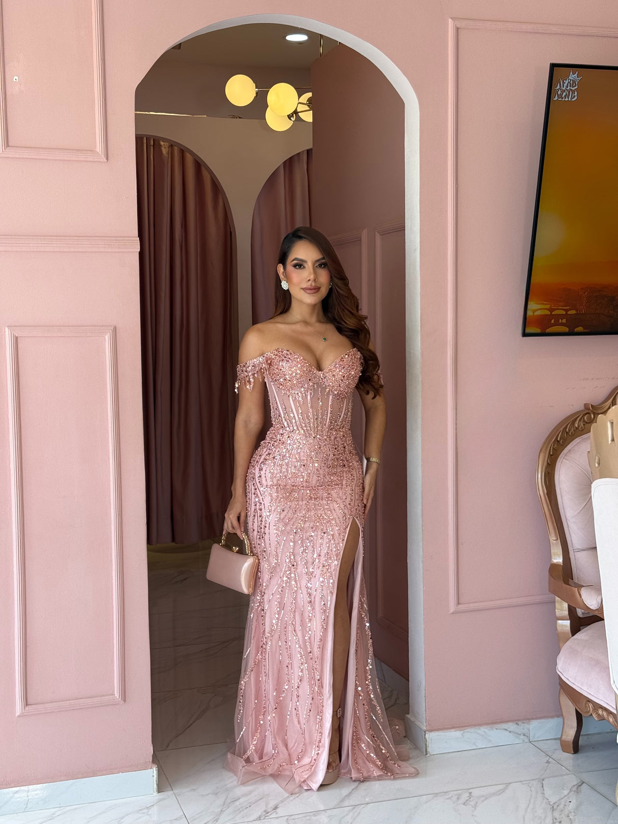 Vestido Blush Royale Couture