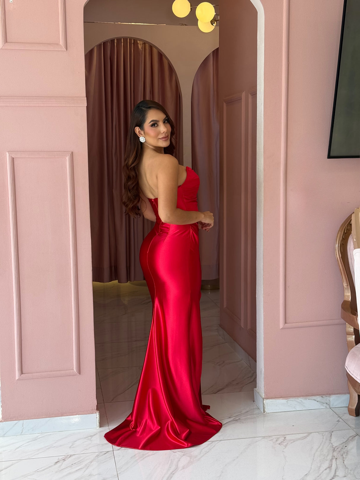 Vestido Scarlet Élégance Luxe
